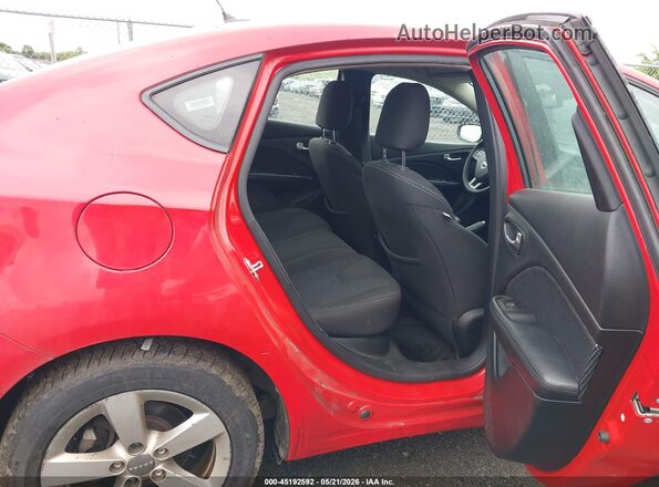 1C3CDFBA2GD660235 2016 DODGE DART Red Widok naklejki z numerem VIN