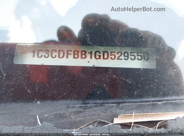 1C3CDFBB1GD529550 2016 DODGE DART Black Widok komory silnika