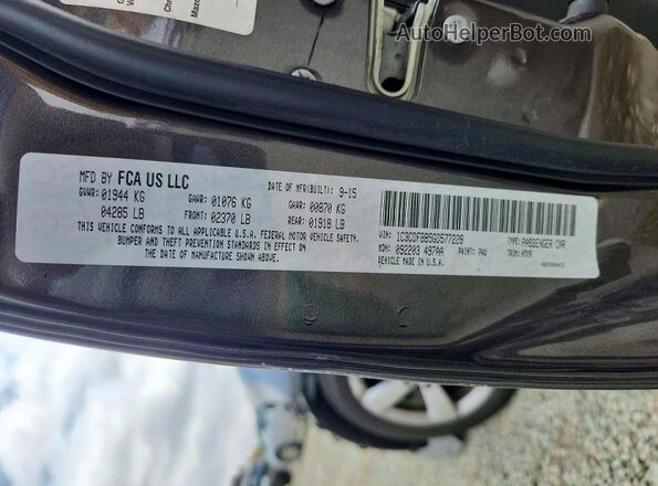1C3CDFBB5GD577228 2016 DODGE DART Black VIN კოდის სტიკერის ხედი