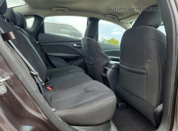 1C3CDFBB5GD577228 2016 DODGE DART Black უკანა სავარძლების ხედი