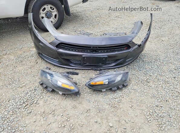 1C3CDFBB5GD577228 2016 DODGE DART Black ძრავის განყოფილების ხედი