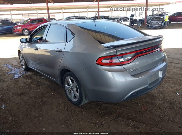 1C3CDFBB5GD668063 2016 DODGE DART Silver Задня ліва чверть