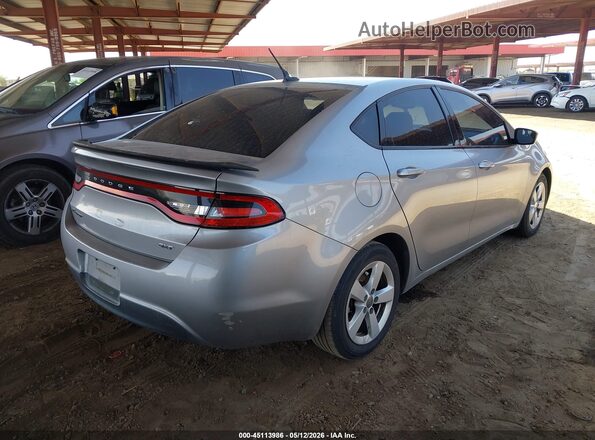 1C3CDFBB5GD668063 2016 DODGE DART Silver Задня права чверть