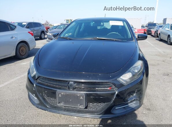 1C3CDFBB5GD767014 2016 DODGE DART Black Front view