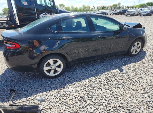 1C3CDFBB8GD689330 2016 DODGE DART Черный Задняя правая четверть