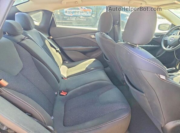 1C3CDFBB8GD689330 2016 DODGE DART Черный Вид задних сидений