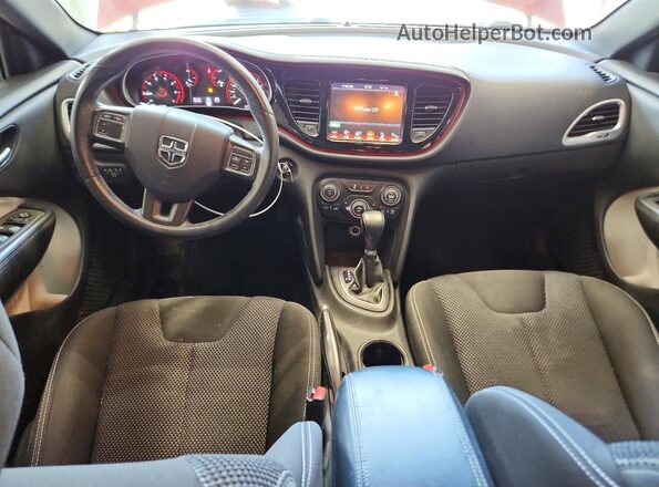 1C3CDFBBXGD680404 2016 DODGE DART Red Вид панелі приладів