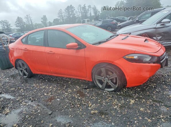 1C3CDFEB0GD644684 2016 DODGE DART Orange Delantero derecho