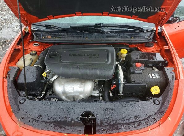 1C3CDFEB0GD644684 2016 DODGE DART Orange Vista interior trasera