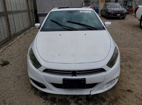 1C3CDFEB8GD538936 2016 DODGE DART White Vista frontal