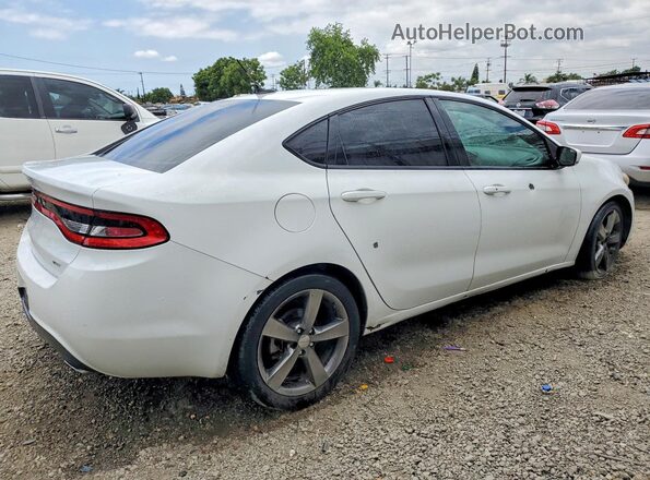 1C3CDFEB8GD538936 2016 DODGE DART White Trasero derecho