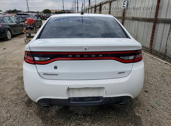 1C3CDFEB8GD538936 2016 DODGE DART White Vista trasera