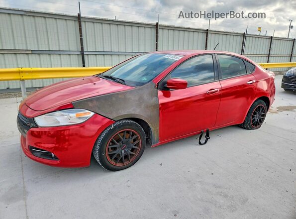 1C3CDFFA1GD817215 2016 DODGE DART Red Front left