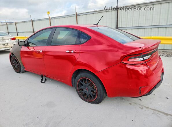 1C3CDFFA1GD817215 2016 DODGE DART Red Rear left