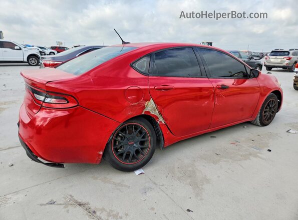 1C3CDFFA1GD817215 2016 DODGE DART Red Rear right
