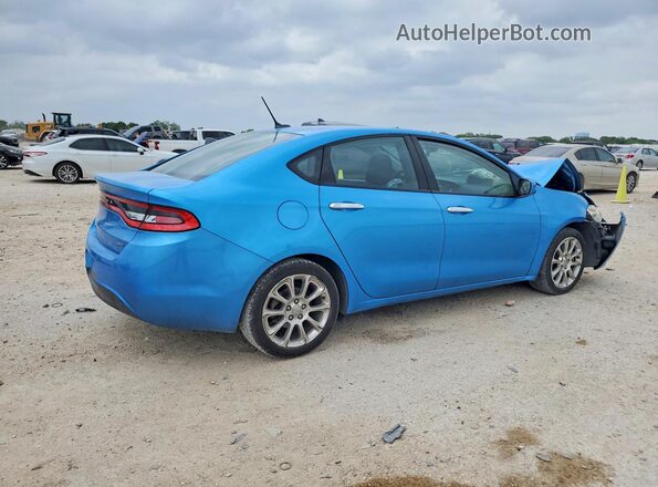1C3CDFFA3GD819077 2016 DODGE DART Blue Trasero derecho