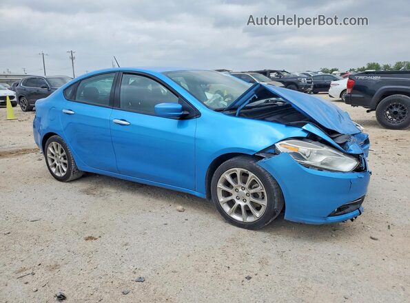 1C3CDFFA3GD819077 2016 DODGE DART Blue Delantero derecho