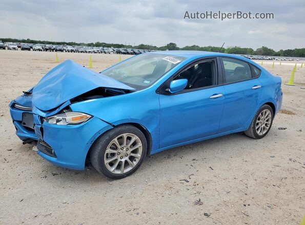 1C3CDFFA3GD819077 2016 DODGE DART Blue Vista tres cuartos delantera izquierda