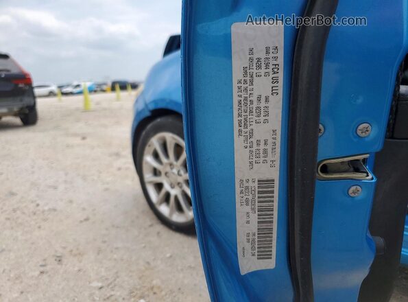 1C3CDFFA3GD819077 2016 DODGE DART Blue Vista del compartimento del motor