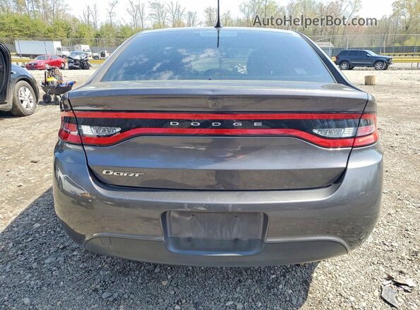 1C3CDFFA5GD822014 2016 DODGE DART Gray Rear view