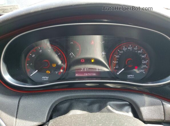 1C3CDFFA5GD822014 2016 DODGE DART Gray Instrument cluster view