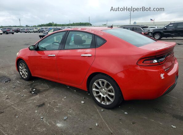 1C3CDFFA6GD818425 2016 DODGE DART Красный Задняя левая четверть