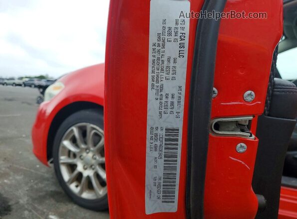1C3CDFFA6GD818425 2016 DODGE DART Красный Вид подкапотного пространства