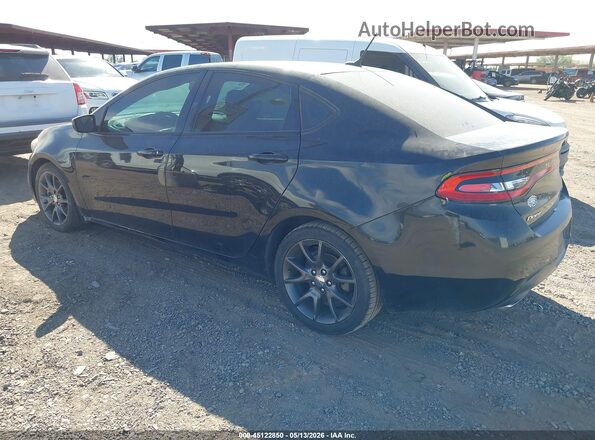 1C3CDFFH9GD821767 2016 DODGE DART Black Trasero izquierdo