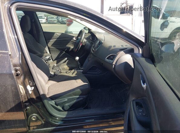 1C3CDFFH9GD821767 2016 DODGE DART Black Vista interior delantera