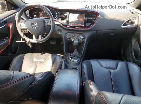 1C3CDFGB4GD791443 2016 DODGE DART Белый Вид панели приборов