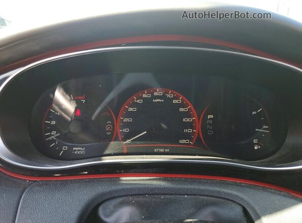 1C3CDFGB4GD791443 2016 DODGE DART Белый Вид щитка приборов
