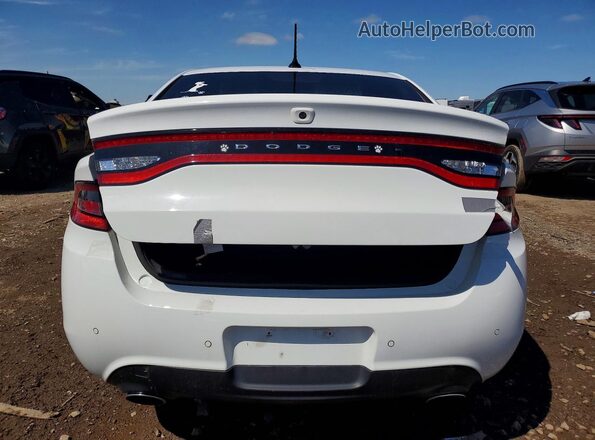 1C3CDFGB4GD791443 2016 DODGE DART Белый Вид сзади