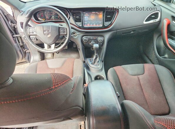 1C3CDFGB7GD823723 2016 DODGE DART Серый Вид панели приборов