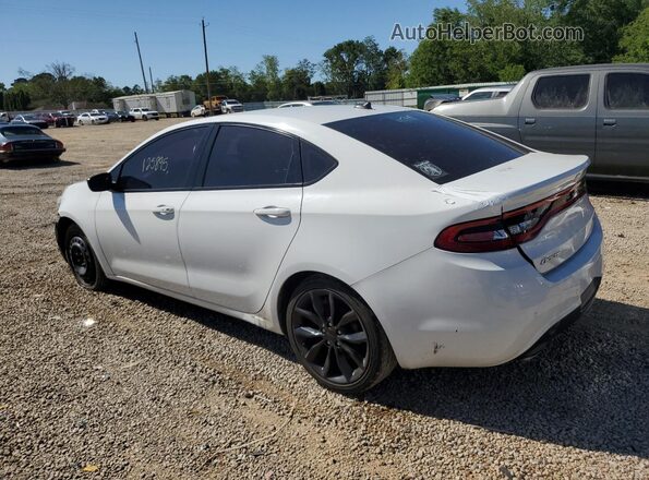 1C3CDFGB8GD816280 2016 DODGE DART Белый Задняя левая четверть