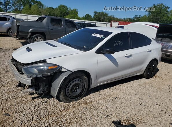 1C3CDFGB8GD816280 2016 DODGE DART Белый Передняя левая четверть
