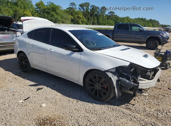 1C3CDFGB8GD816280 2016 DODGE DART Белый Передняя правая четверть
