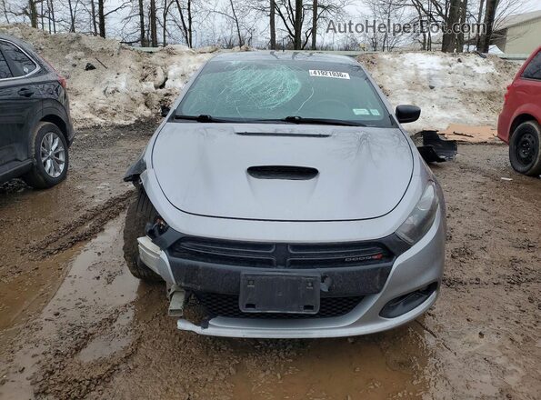 1C3CDFGB9GD822329 2016 DODGE DART Серебряный Вид спереди