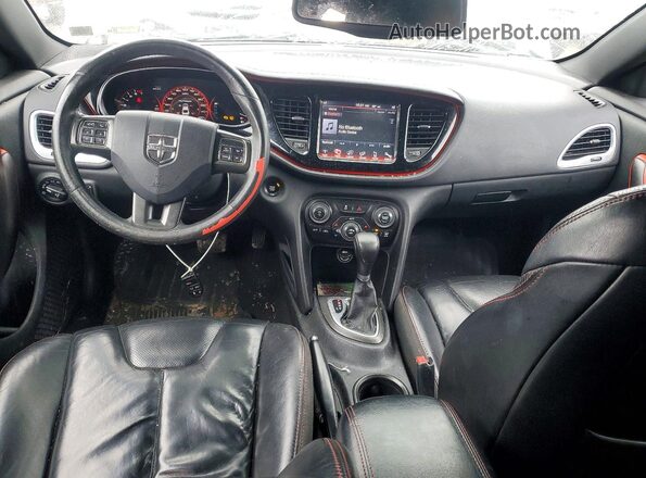 1C3CDFGB9GD822329 2016 DODGE DART Серебряный Вид панели приборов