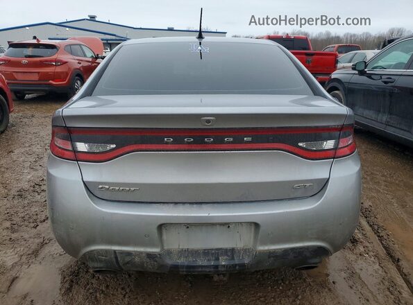 1C3CDFGB9GD822329 2016 DODGE DART Серебряный Вид сзади