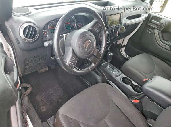 1C4AJWAG3GL298231 2016 JEEP WRANGLER White Առջևի վահանակի տեսք