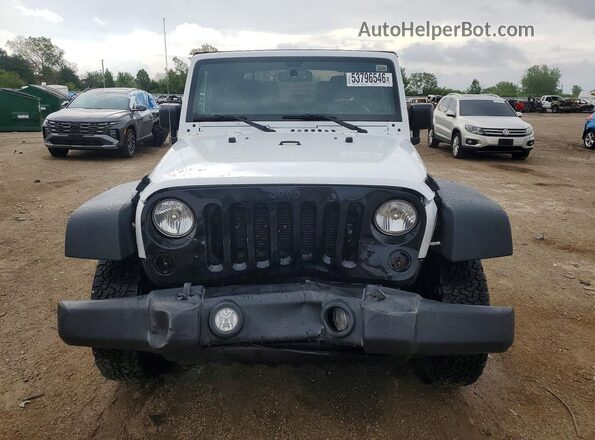 1C4AJWAG3GL298231 2016 JEEP WRANGLER White Դիմացի տեսք