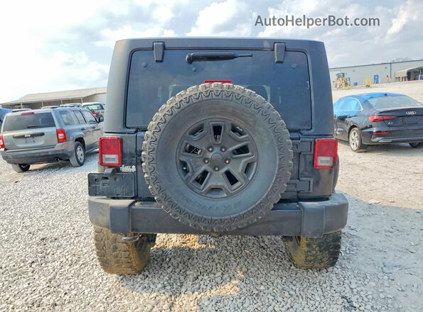 1C4AJWAG8GL339825 2016 JEEP WRANGLER Black უკანა ხედი