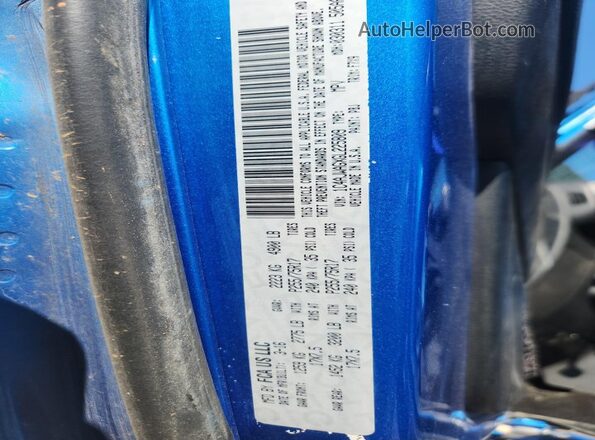 1C4AJWAGXGL225809 2016 JEEP WRANGLER Синий Вид подкапотного пространства
