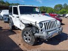 2017 Jeep Wrangler Sahara 4x4 White vin: 1C4AJWBG0HL525925