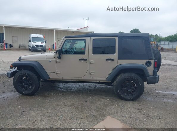 1C4BJWDG0GL253134 2016 JEEP WRANGLER UNLIMITED Tan Widok wnętrza 360 stopni