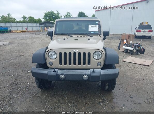 1C4BJWDG0GL253134 2016 JEEP WRANGLER UNLIMITED Tan Widok zestawu wskaźników
