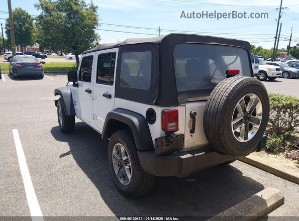 1C4BJWDG0GL335719 2016 JEEP WRANGLER UNLIMITED White Հետևի ձախ