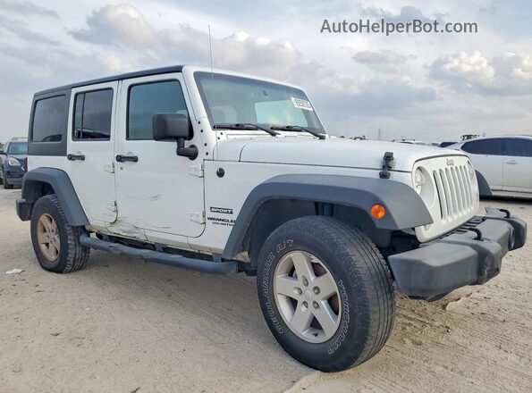 1C4BJWDG0HL744191 2017 JEEP WRANGLER White Przód prawy