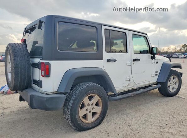 1C4BJWDG0HL744191 2017 JEEP WRANGLER White Tył prawy