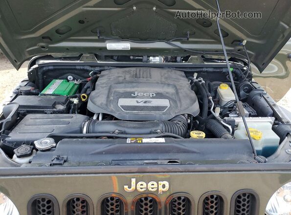 1C4BJWDG1GL130068 2016 JEEP WRANGLER Green Widok wnętrza z tyłu
